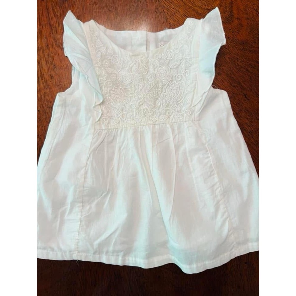 18m Catherine Malandrino White Top - Picture 1 of 1